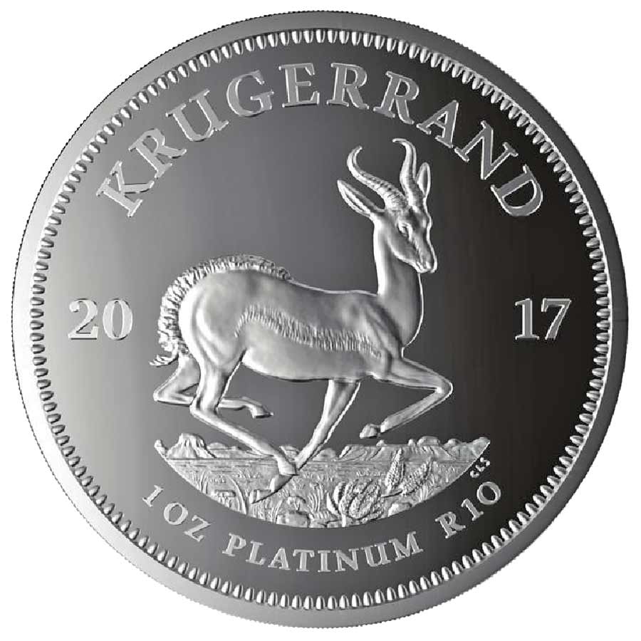South Africa Issues Silver, Platinum Krugerrands for 50th Anniversary