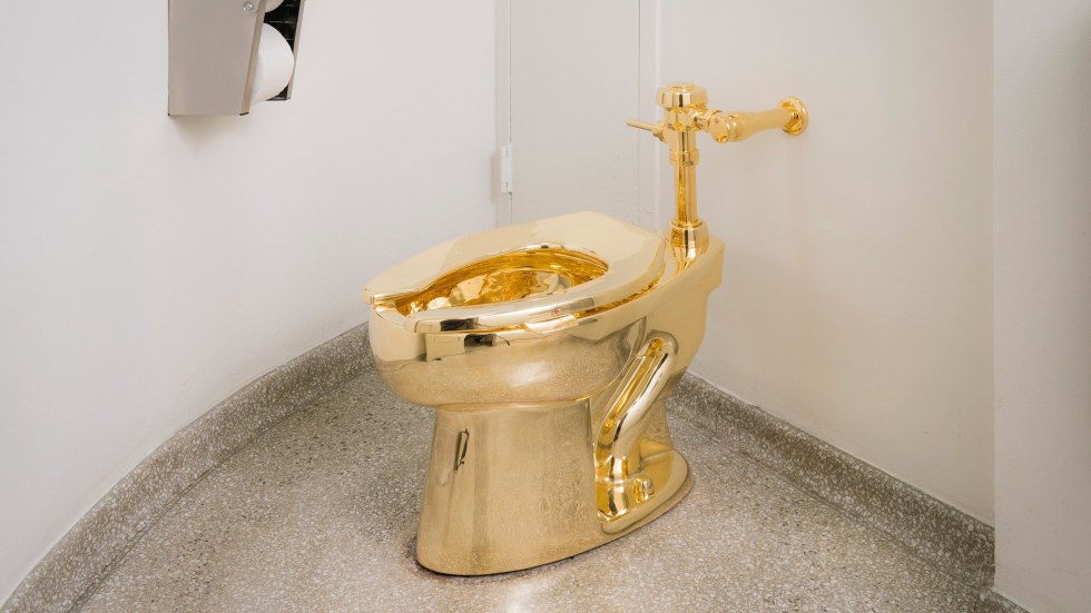 Solid Gold Toilet Stolen In London