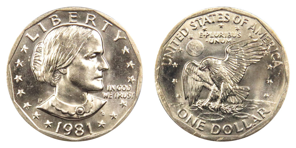 Susan B. Anthony Dollars: Values and Series Background