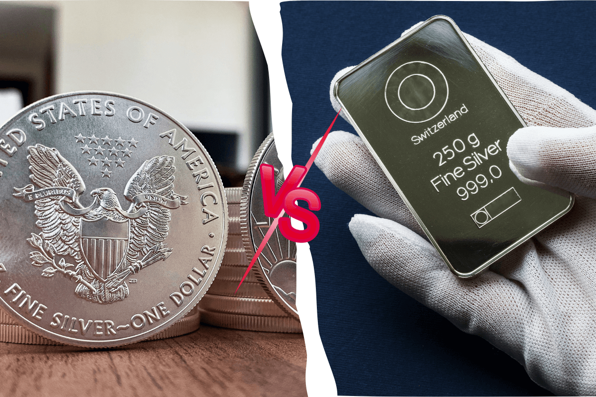 Silver Coins vs. Silver Bars: Which Is the Better Buy?