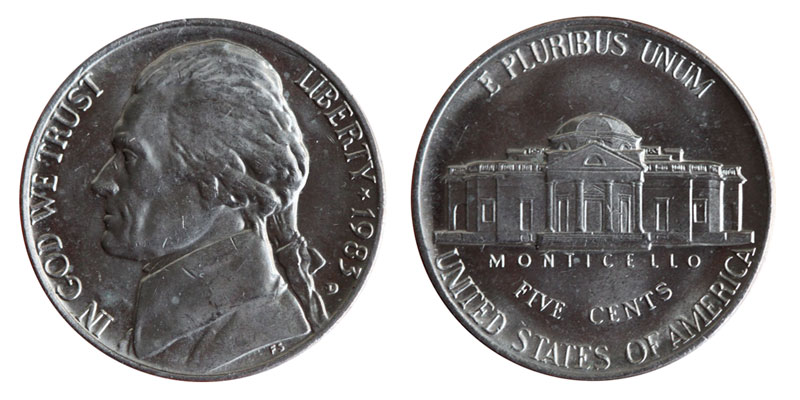 1983-D Jefferson Nickel Value | Gainesville Coins ®