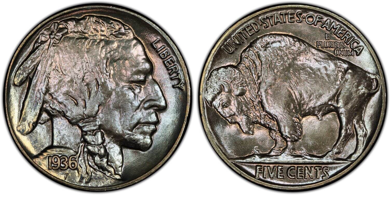 1936 Buffalo Nickel Value (With Price Charts)
