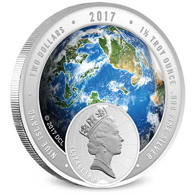 2017 Discovery Channel Asia Silver Coin Obverse
