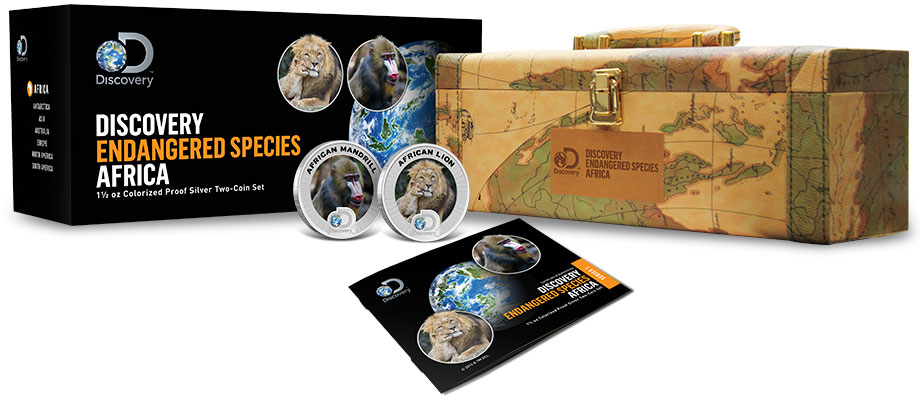 2016 Discovery Channel Silver Coin Set