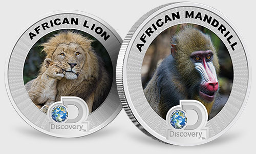 Discovery Africa Silver Coins