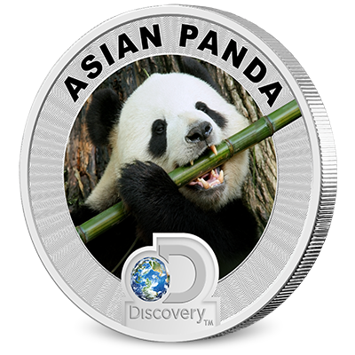2017 Discovery Channel Asia Silver Coin Panda