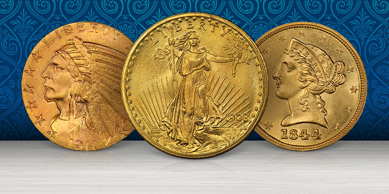 Gold Rare Coins