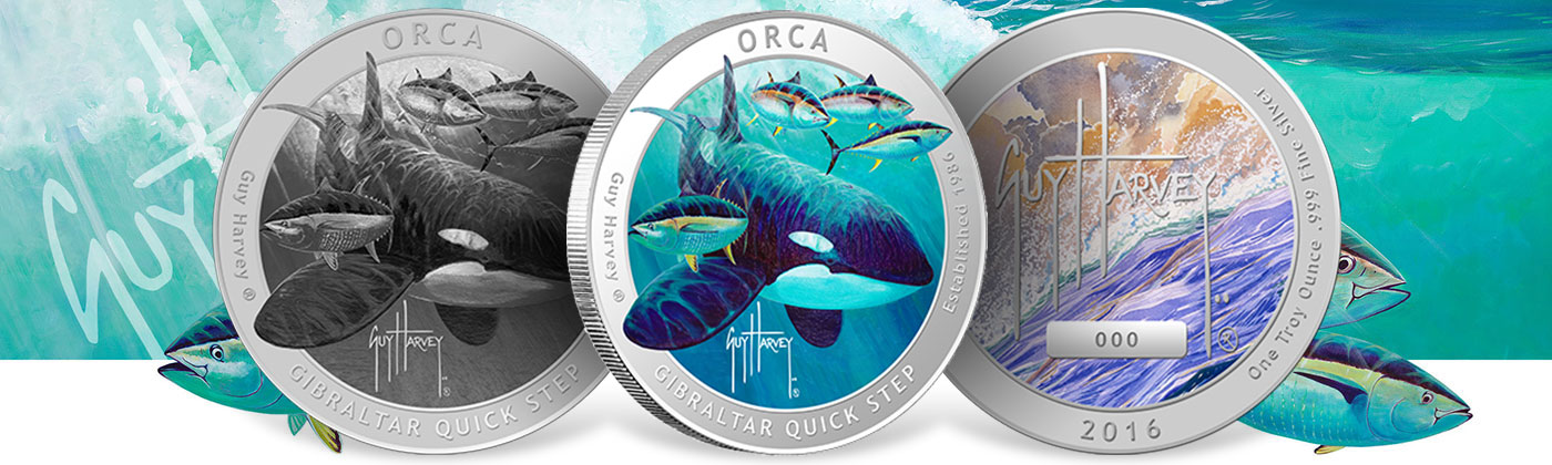 Guy Harvey Orca Silver Rounds