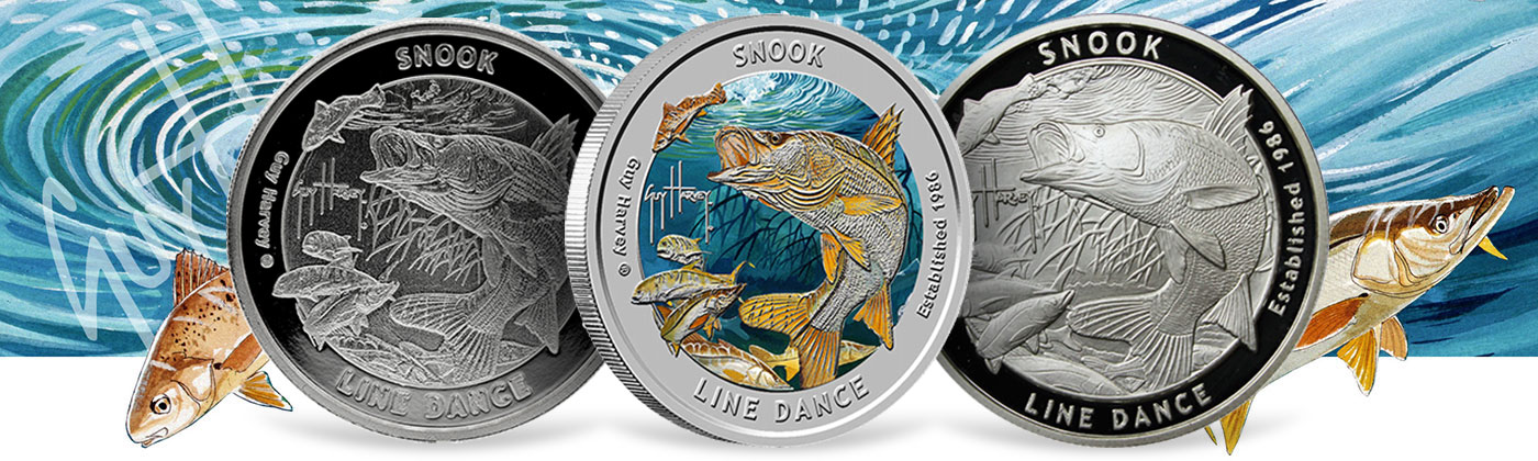 Guy Harvey Snook Silver Rounds