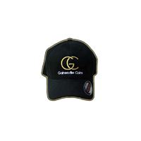 gold thread logo hat