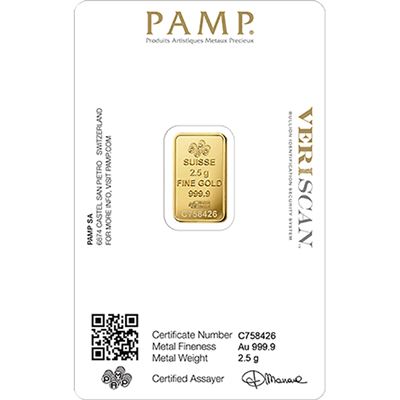 Pamp Suisse Fortuna 1 Ounce Silver Bar in Assay Card (Gen 2)