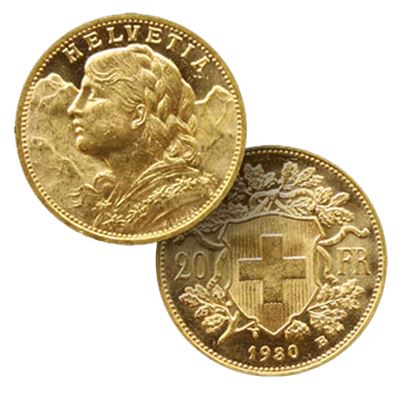 gold swiss franc helvetia gold