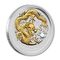year the dragon gilded silver