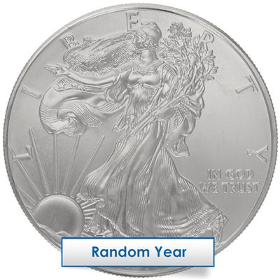 american silver eagle random year