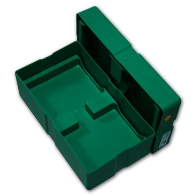 empty green monster box for