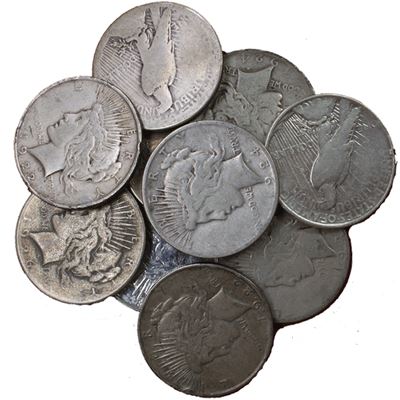 peace silver dollar cull common