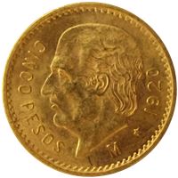 gold mexican pesos gold