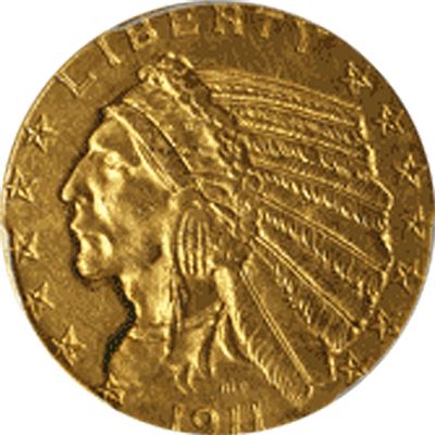 $2 indian gold quarter eagle