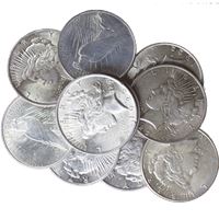 raw peace dollar about uncirculated