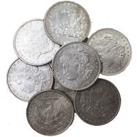morgan silver dollar extra fine
