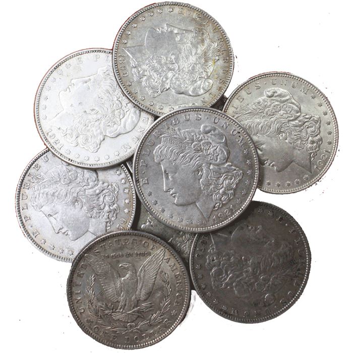Morgan Silver Dollar Extra Fine Condition Common Date Morgan Silver Dollar Extra Fine Condition Common Date