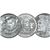 silver round various designs pure