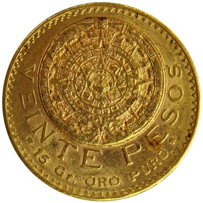 mexican gold pesos coin gold