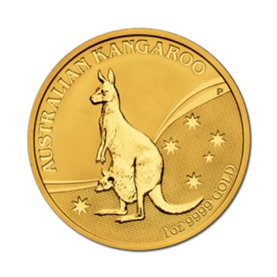 gold kangaroo coin