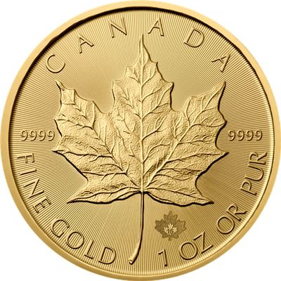 gold canadian maple leaf random