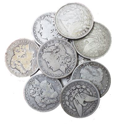 morgan silver dollar cull condition