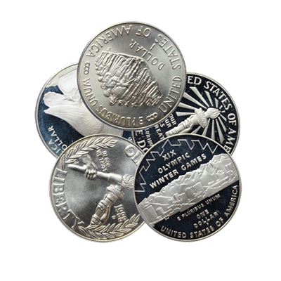mint commemorative silver dollar silver