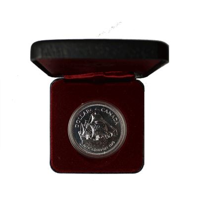 canadian griffon commemorative silver dollar