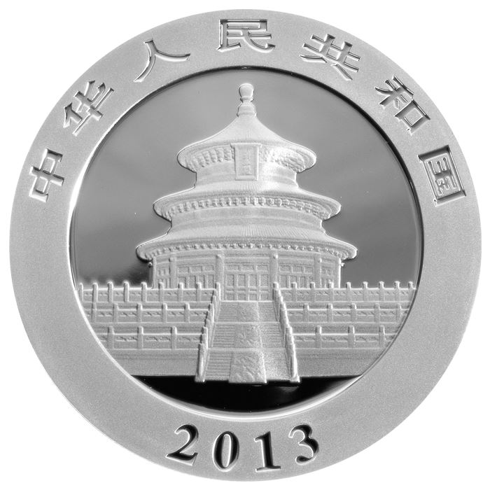 2013 1 oz Chinese Panda Silver Coins | Gainesville Coins ®