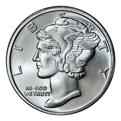 Lower Premium on 1 oz Silver Rounds [Random]