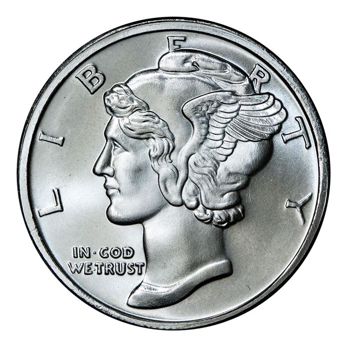 1 oz Statue of Liberty Silver Rounds for Sale - Money Metals