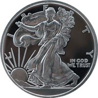 1 oz Walking Liberty Silver Rounds For Sale | Gainesville Coins ®