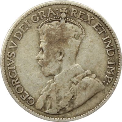 king george canadian silver cents