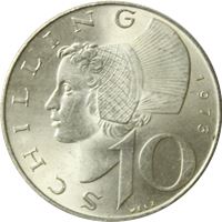 austria schilling silver coin random