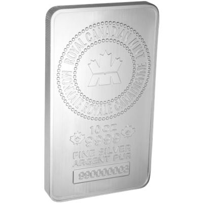 royal canadian mint silver bar
