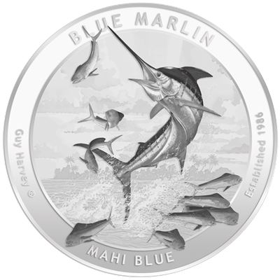 guy harvey silver round series