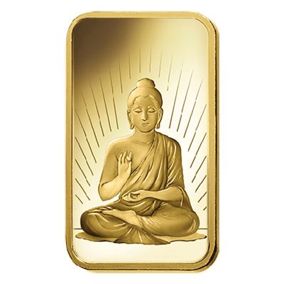 buddha gram gold bar pamp