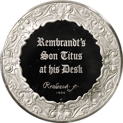 rembrandt son titus sterling silver
