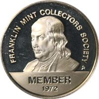 franklin mint collectors society sterling