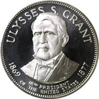 ulysses grant proof sterling silver