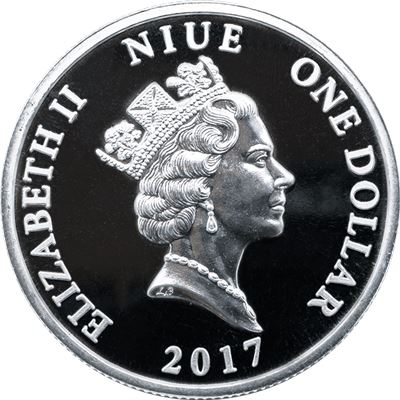 guardian angel silver coin niue