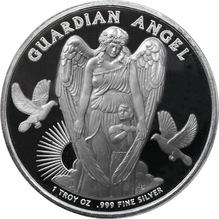 Buy 2017 1 oz Guardian Angel Silver Gainesville Coins