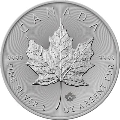 canadian silver maple leaf roll