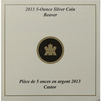 canada beaver family silver proof