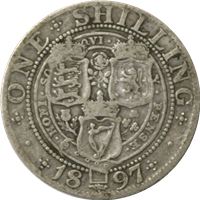 great britain shilling silver coin