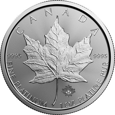 platinum maple leaf coin
